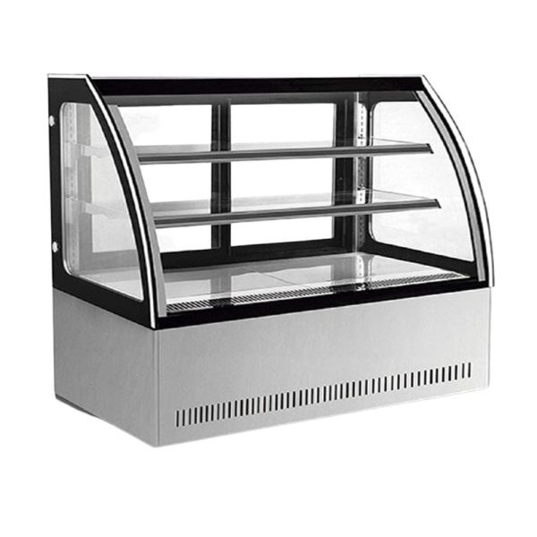 Vitrina cristal curvo GN-1500C2