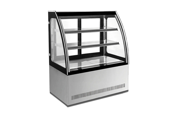 Vitrina cristal curvo GN-900C2